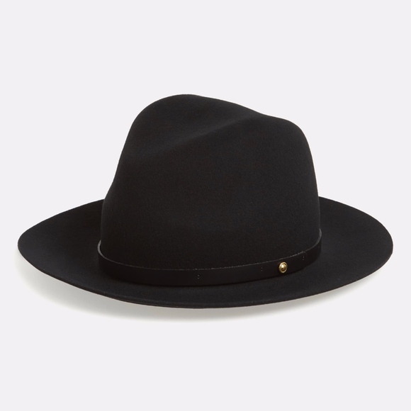 RAG & BONE Floppy Brim Felted Wool Fedora